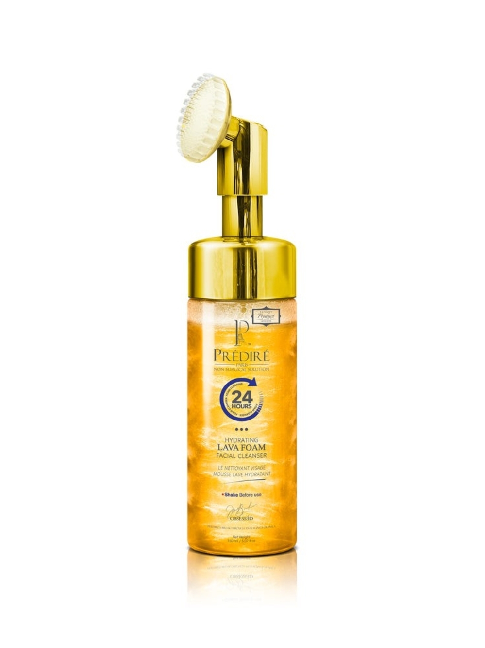 Predire Paris Hydrating Lava Foam Facial Cleanser (Rich with Vitamin E & A)